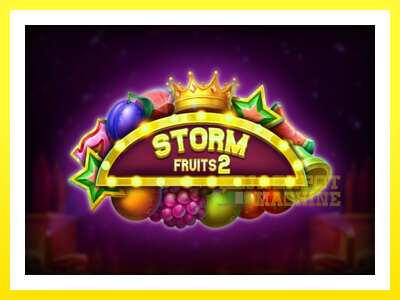 ゲーム機 Storm Fruits 2 - お金のためのゲーム