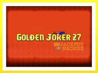 ゲーム機 Golden Joker 27 Hold & Win - お金のためのゲーム