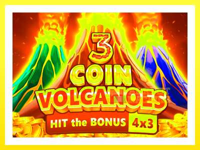 ゲーム機 3 Coin Volcanoes - お金のためのゲーム