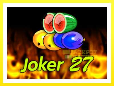 ゲーム機 Joker 27 - お金のためのゲーム